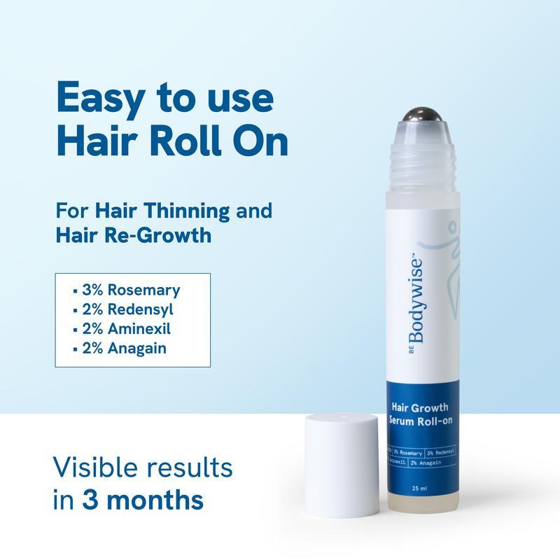 Be Bodywise Advanced Hair Growth Roll-On Serum