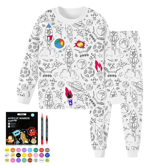 Colore e sogno –  Set pigiama per bambini
