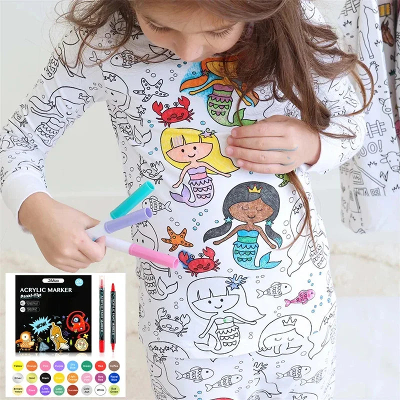 Colore e sogno –  Set pigiama per bambini